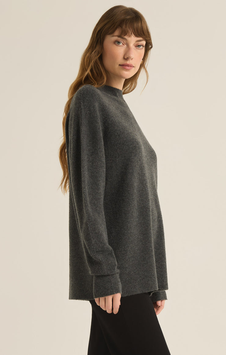 Sweaters Gia Crew Neck Sweater Charcoal Heather