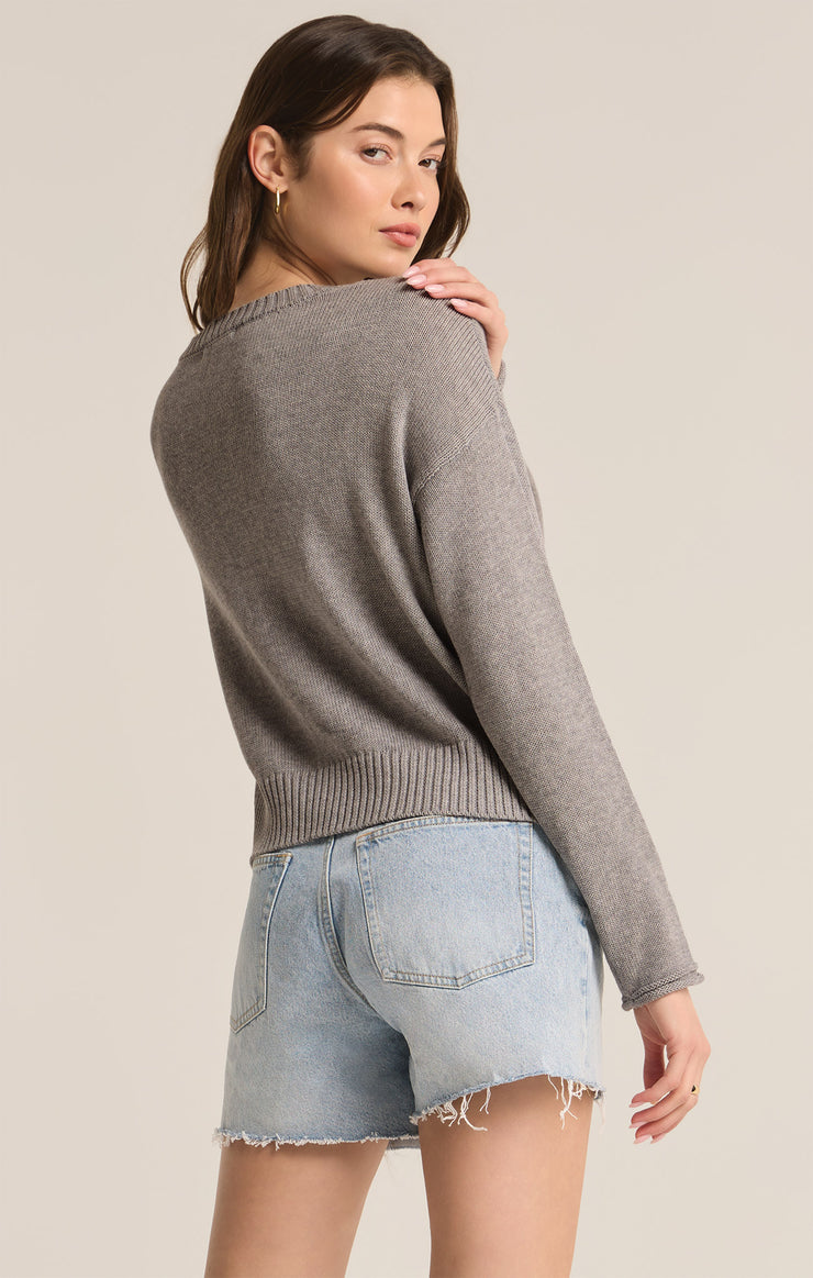 Sweaters Sienna Star Sweater Classic Heather Grey