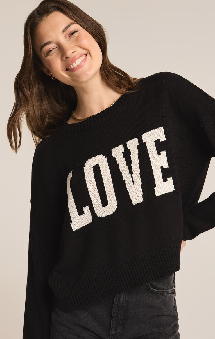 Sweaters Sienna Love Sweater Black