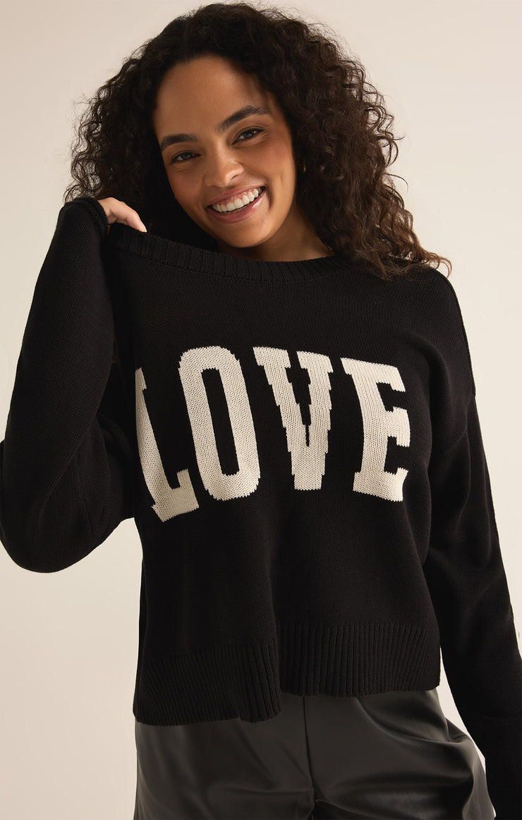 Sweaters Sienna Love Sweater Black