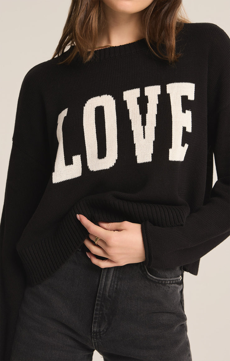 Sweaters Sienna Love Sweater Black