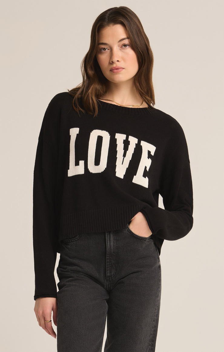 Sweaters Sienna Love Sweater Black