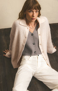 SweatersLennie Button Up Sweater Cardigan Oatmeal Heather