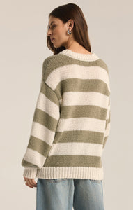 SweatersAnders Stripe Crew Neck Sweater Willow