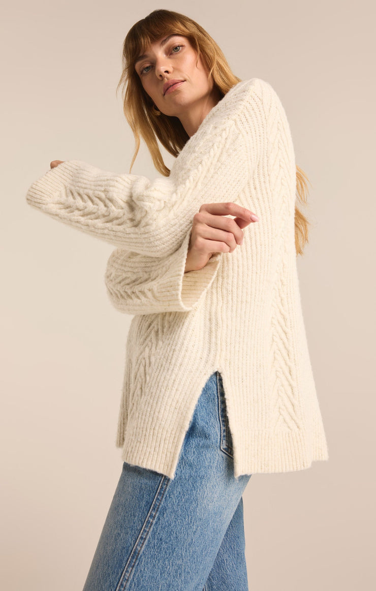 Sweaters All That Glitters Cable Knit Sweater All That Glitters Cable Knit Sweater