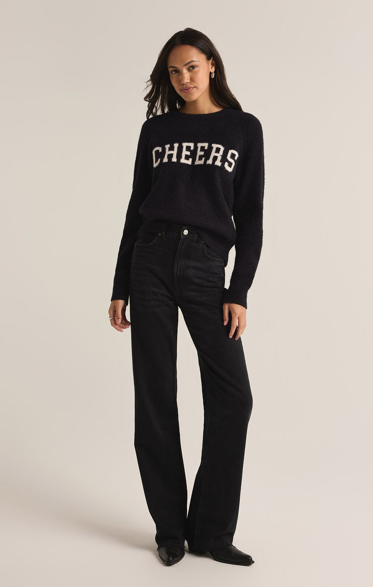 Sweaters Lizzy Cheers Sweater Black