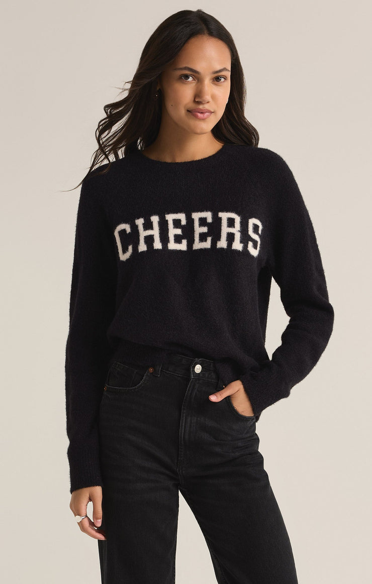 Sweaters Lizzy Cheers Sweater Black