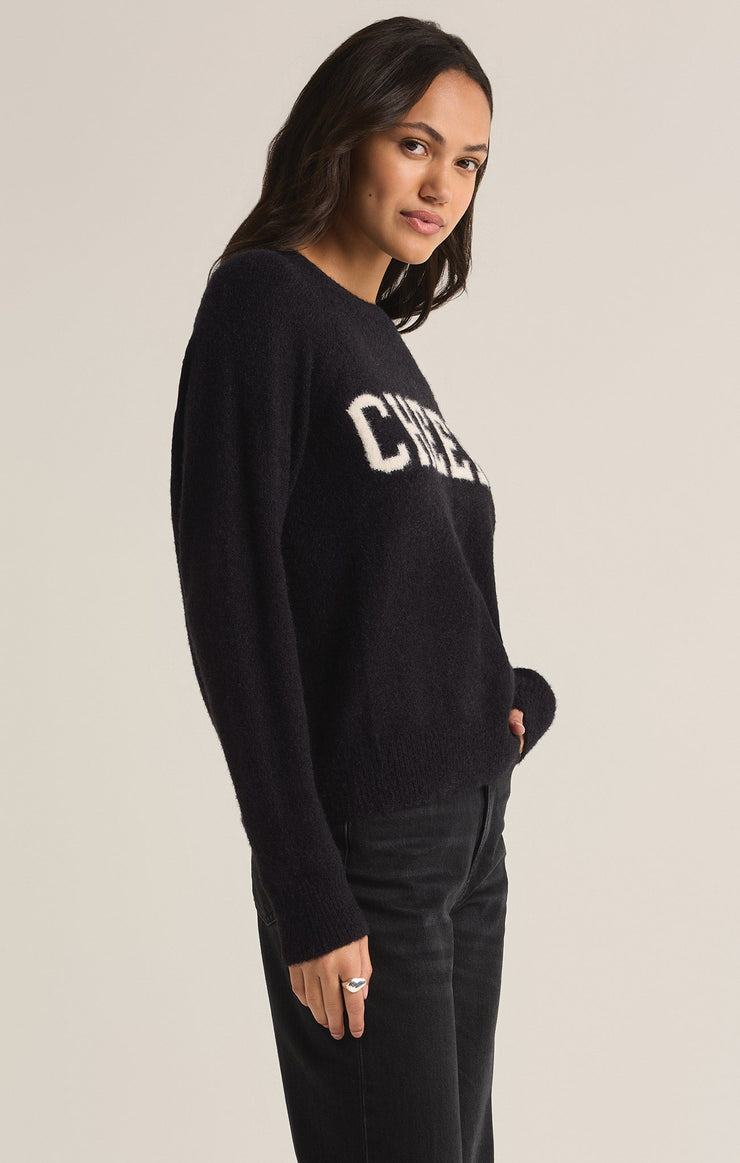 Sweaters Lizzy Cheers Sweater Black