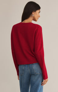 SweatersOutlook Cardigan Haute Red