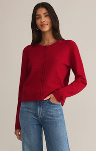 SweatersOutlook Cardigan Haute Red