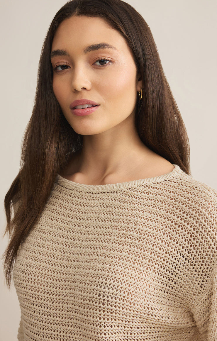 Sweaters Riviera Crochet Cropped Top Riviera Crochet Cropped Top