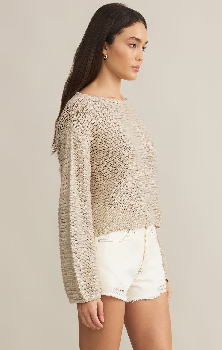 Sweaters Riviera Crochet Cropped Top Riviera Crochet Cropped Top