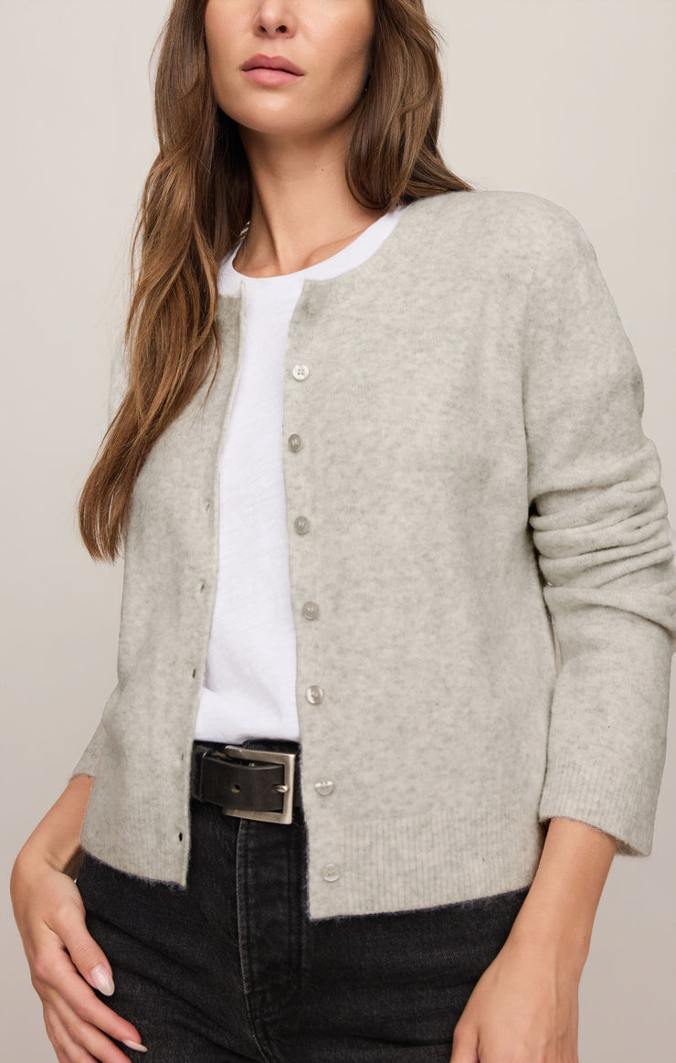 Sweaters Medina Cozy Cardigan Feather Grey