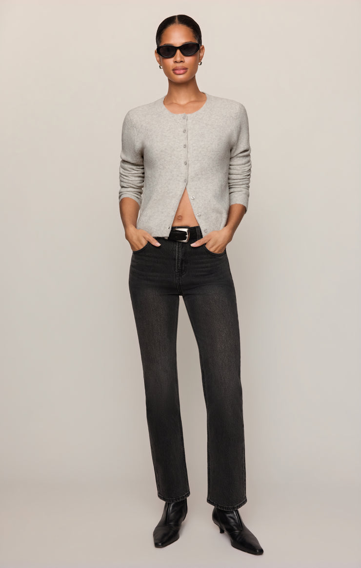 Sweaters Medina Cozy Cardigan Feather Grey