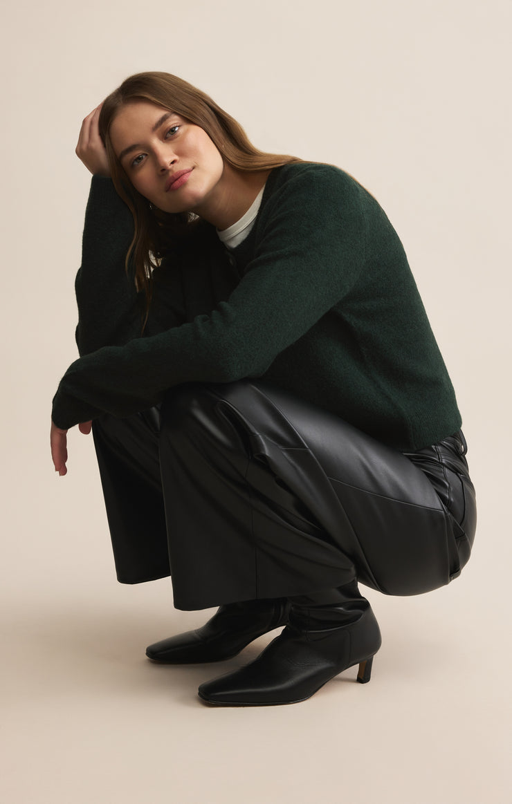 Sweaters Medina Cozy Cardigan Forest Green