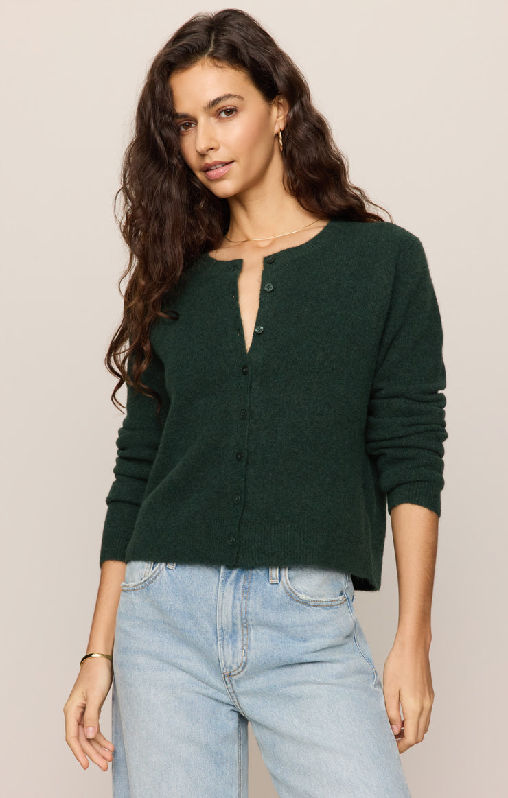 Sweaters Medina Cozy Cardigan Forest Green