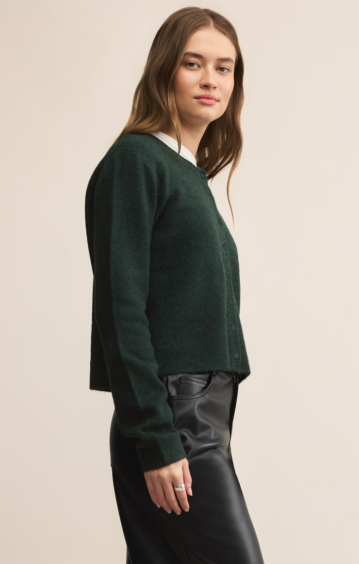 Sweaters Medina Cozy Cardigan Forest Green