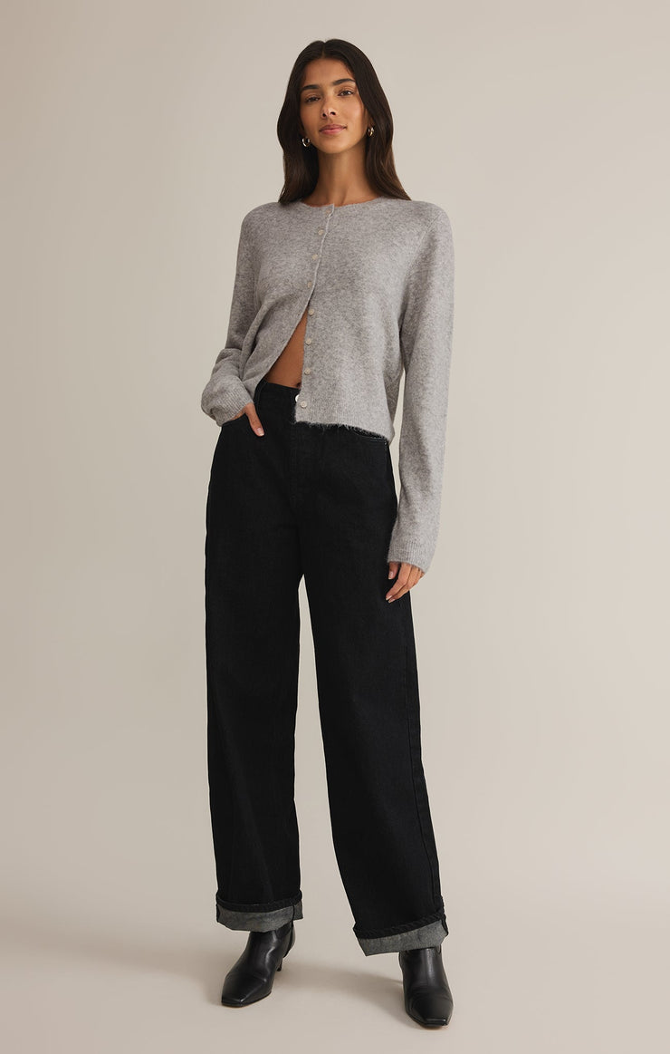 Sweaters Medina Cozy Cardigan Light Heather Grey