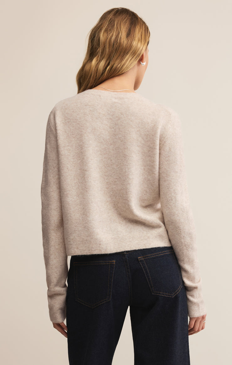 Sweaters Medina Cozy Cardigan Light Oatmeal Heather