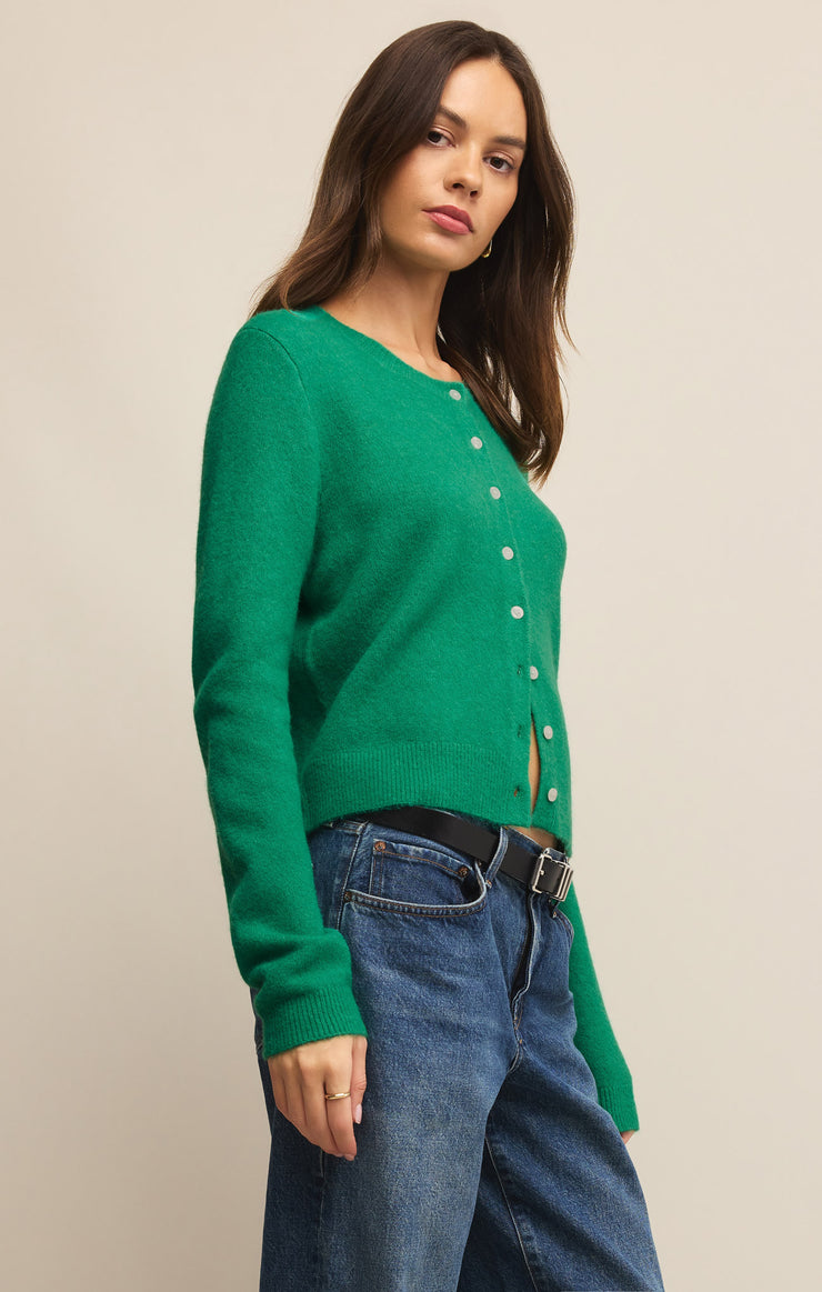 Sweaters Medina Cozy Cardigan Lucky Green