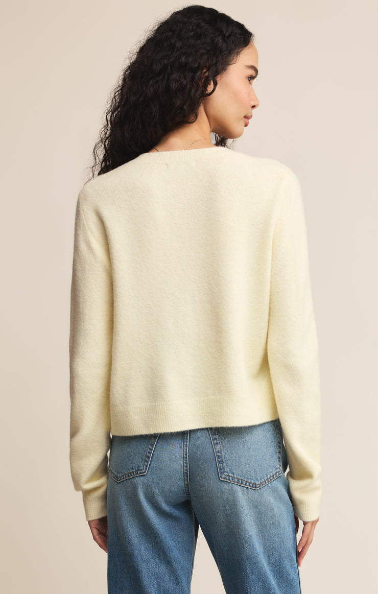Sweaters Medina Cozy Cardigan Mellow Yellow