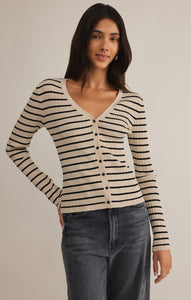 SweatersJordana Stripe Sweater Sandshell