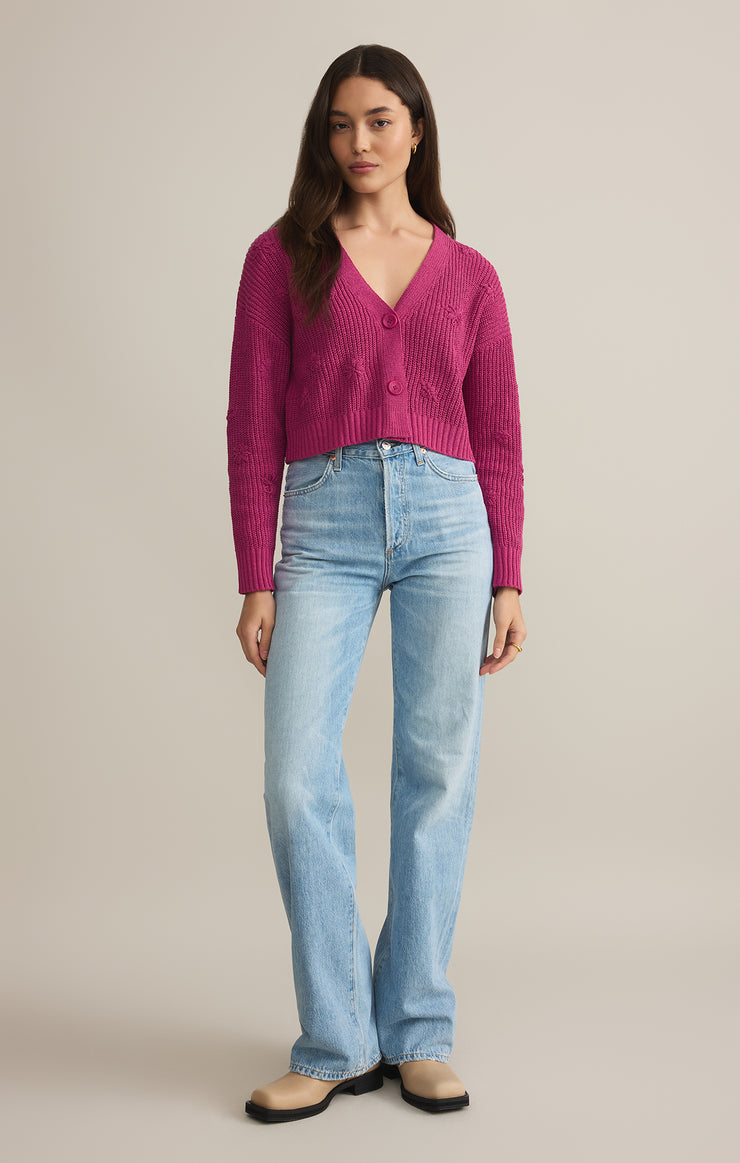 Sweaters Fleur Cropped Cardigan Fleur Cropped Cardigan