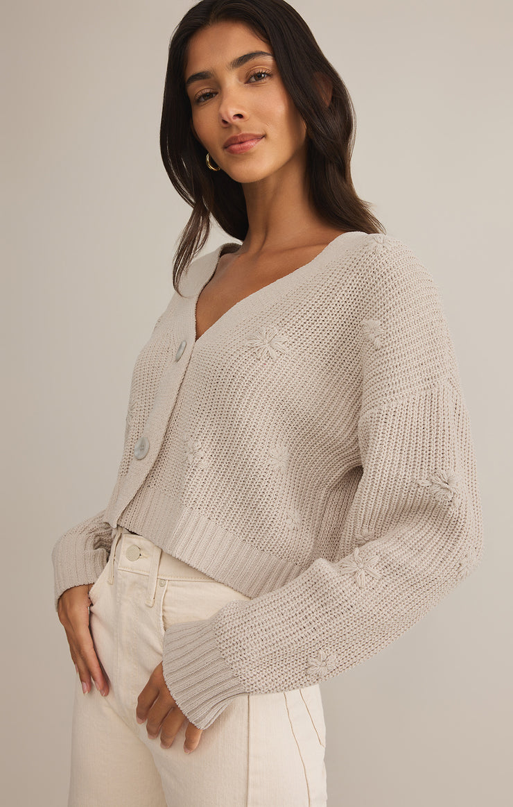 Sweaters Fleur Cropped Cardigan Fleur Cropped Cardigan