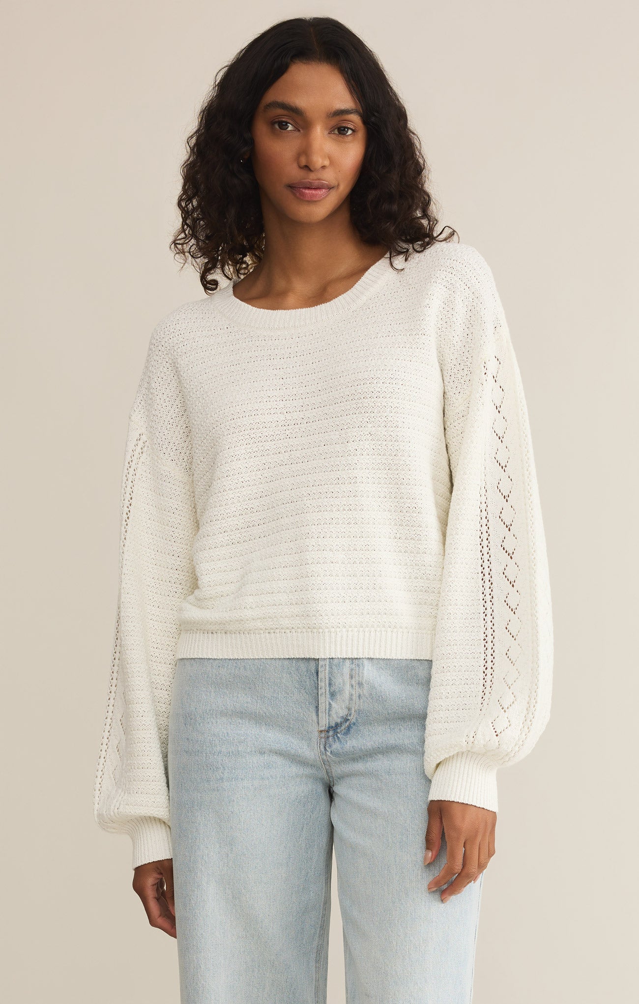 Whitney Crochet Sweater – Z SUPPLY