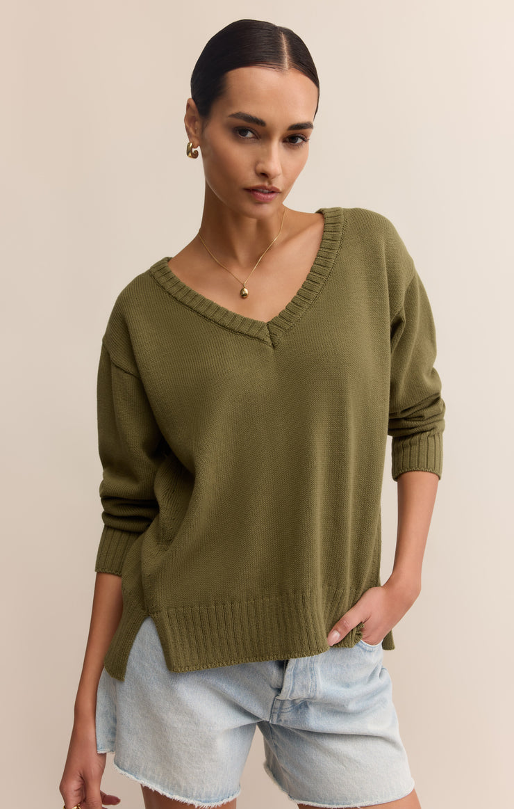 All Around Cotton V-Neck Sweater – Z SUPPLY