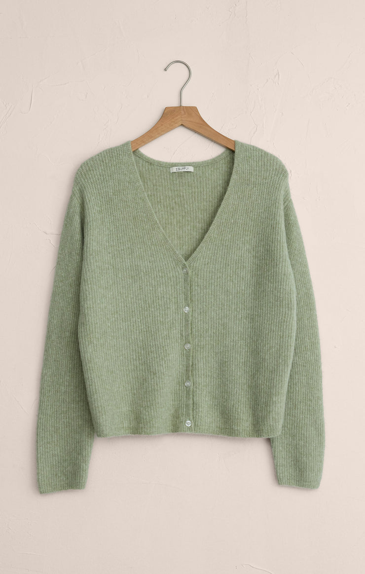Sweaters Emile V-Neck Cardigan Bay Leaf