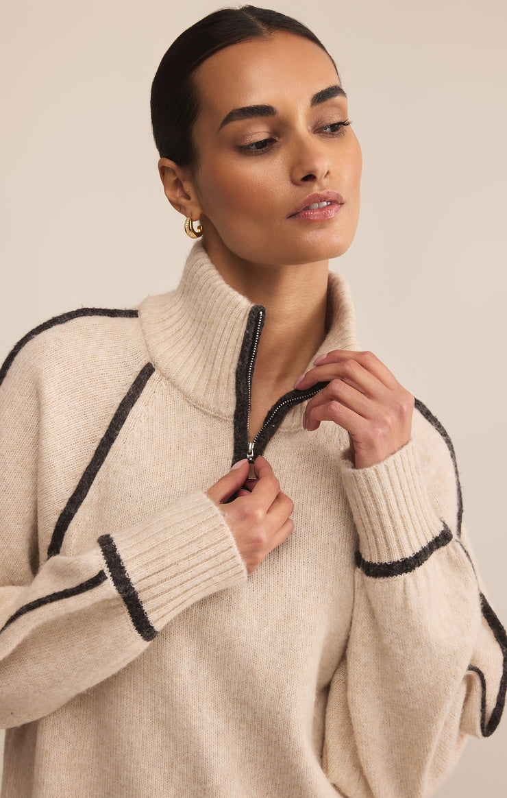 Sweaters Alps Half Zip Sweater Alps Half Zip Sweater