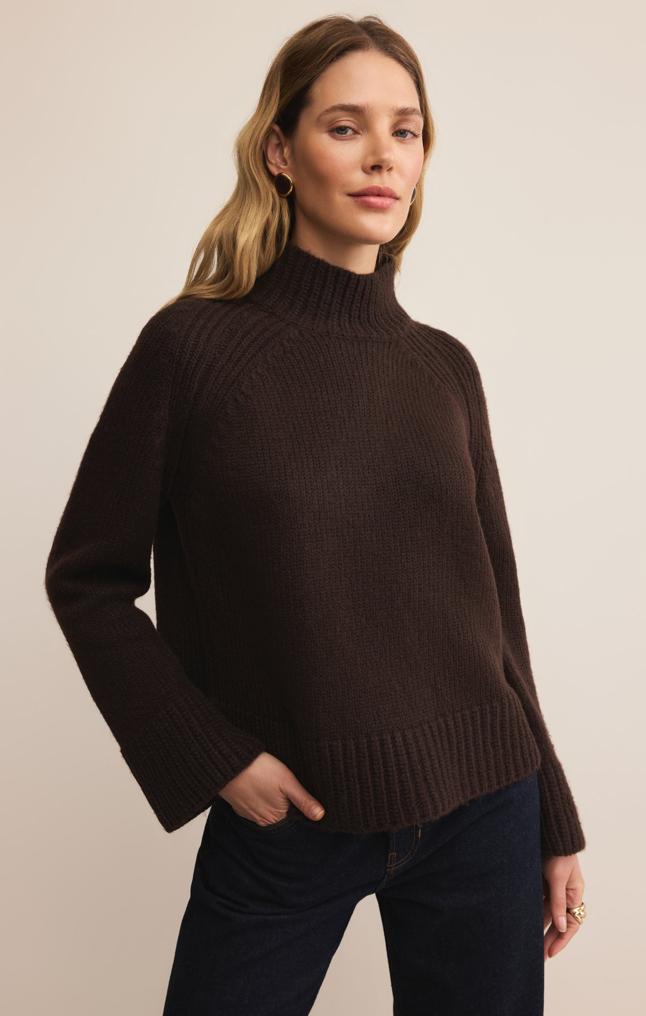Emerge Mock Neck Sweater – Z SUPPLY