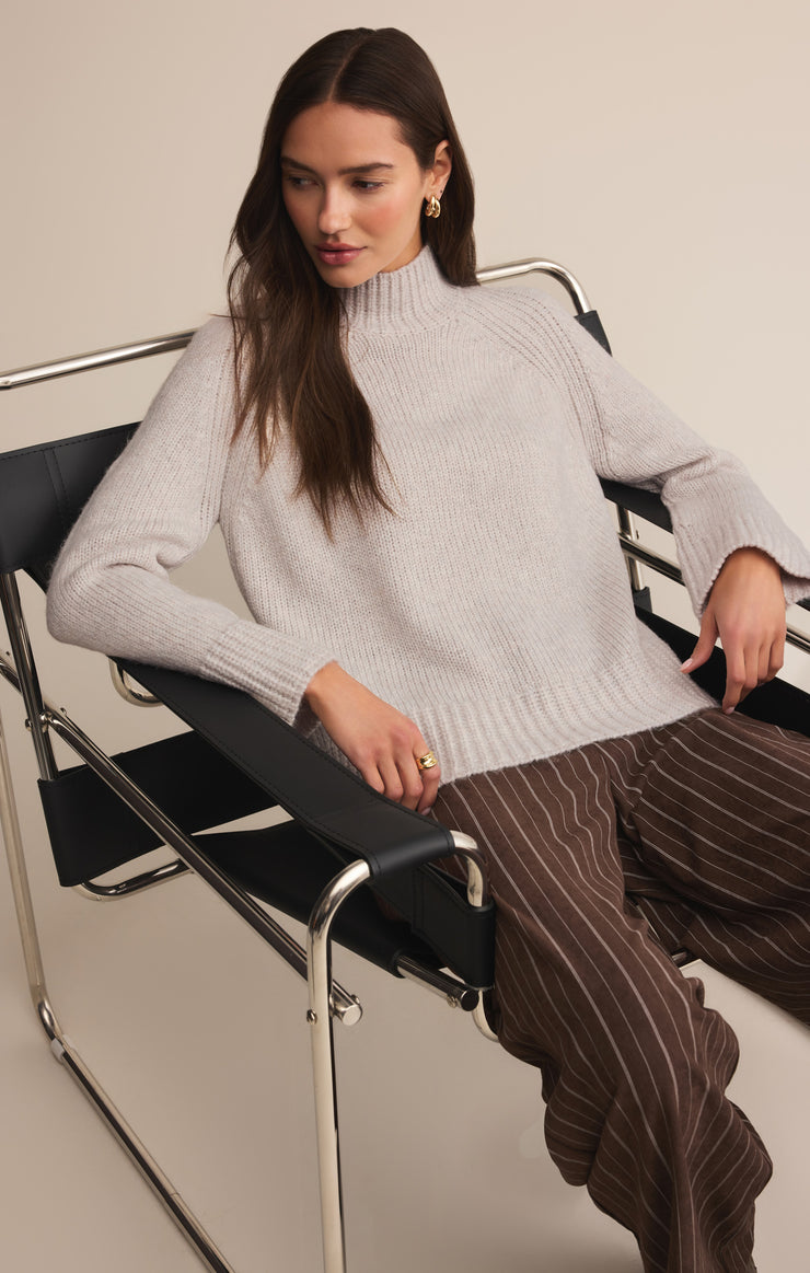 Sweaters Emerge Mock Neck Sweater Emerge Mock Neck Sweater