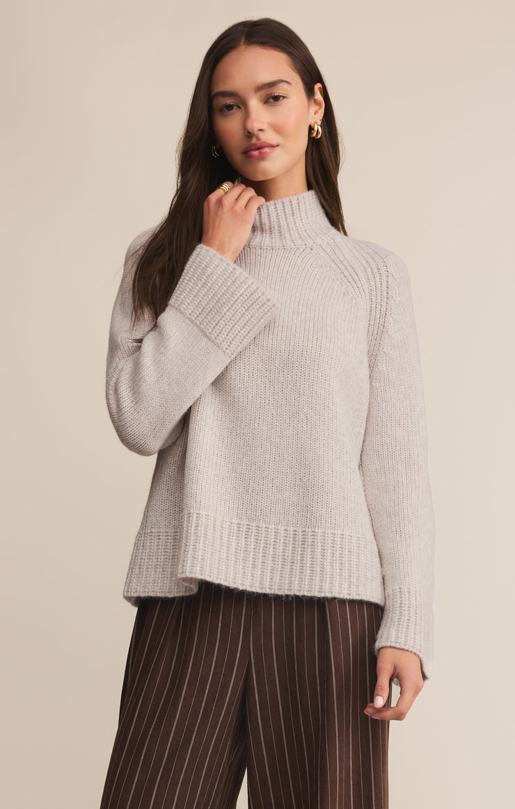 Sweaters Emerge Mock Neck Sweater Emerge Mock Neck Sweater