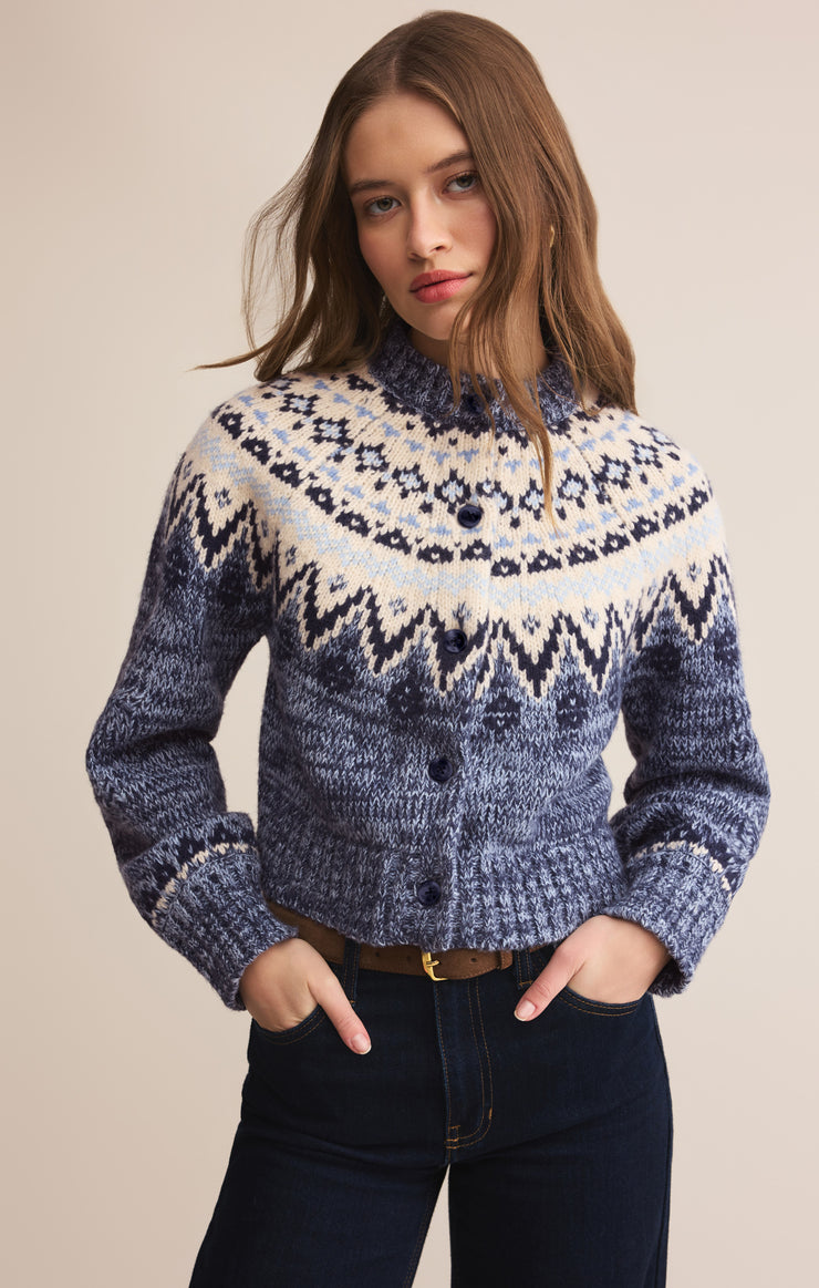 Sweaters North Sea Fairisle Cardigan North Sea Fairisle Cardigan