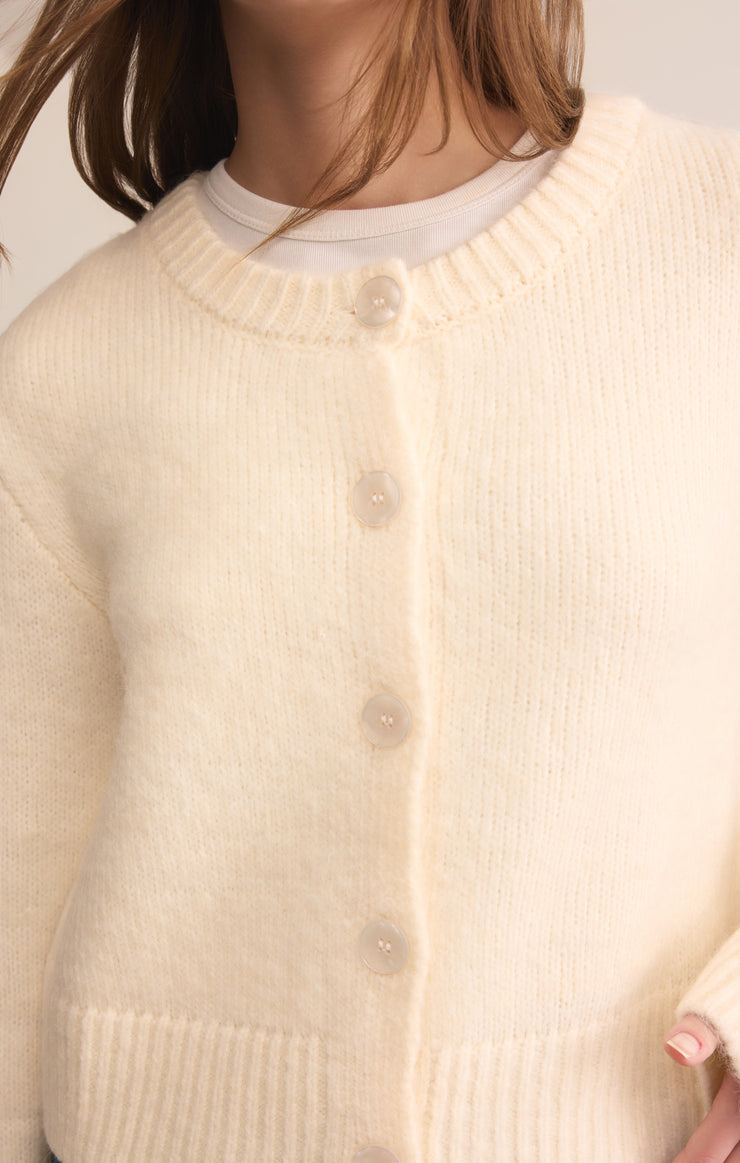 Sweaters Breen Crop Cardigan Cloud