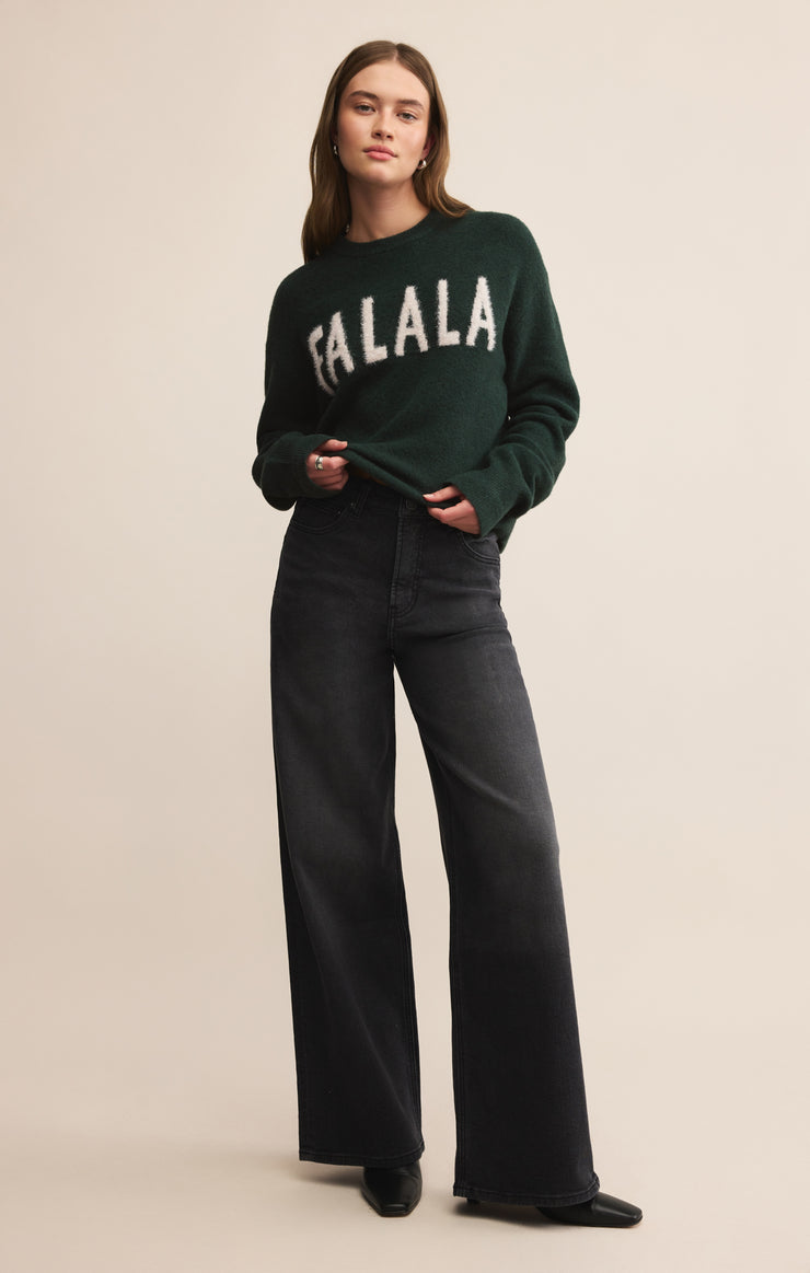 Sweaters Holiday Cheer Sweater Garland Green