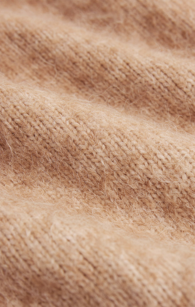 Sweaters Snowed In Sweater Heathered Camel