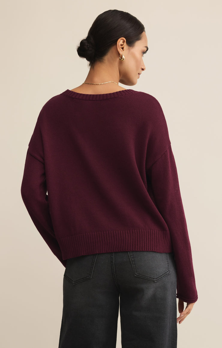 Sweaters Sienna Merry Sweater Merlot