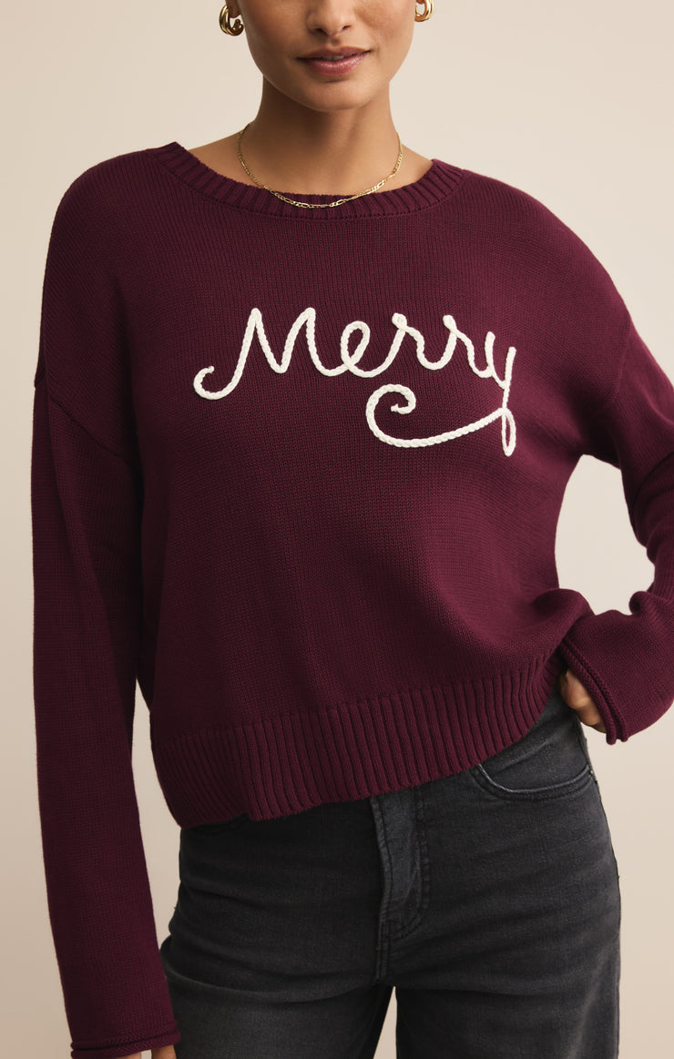 Sweaters Sienna Merry Sweater Merlot