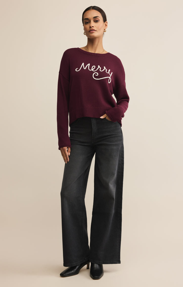Sweaters Sienna Merry Sweater Merlot