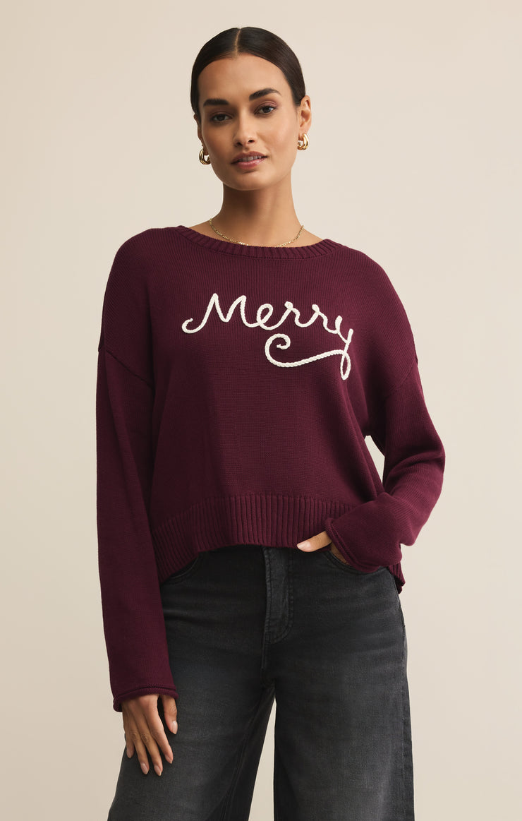 Sweaters Sienna Merry Sweater Merlot