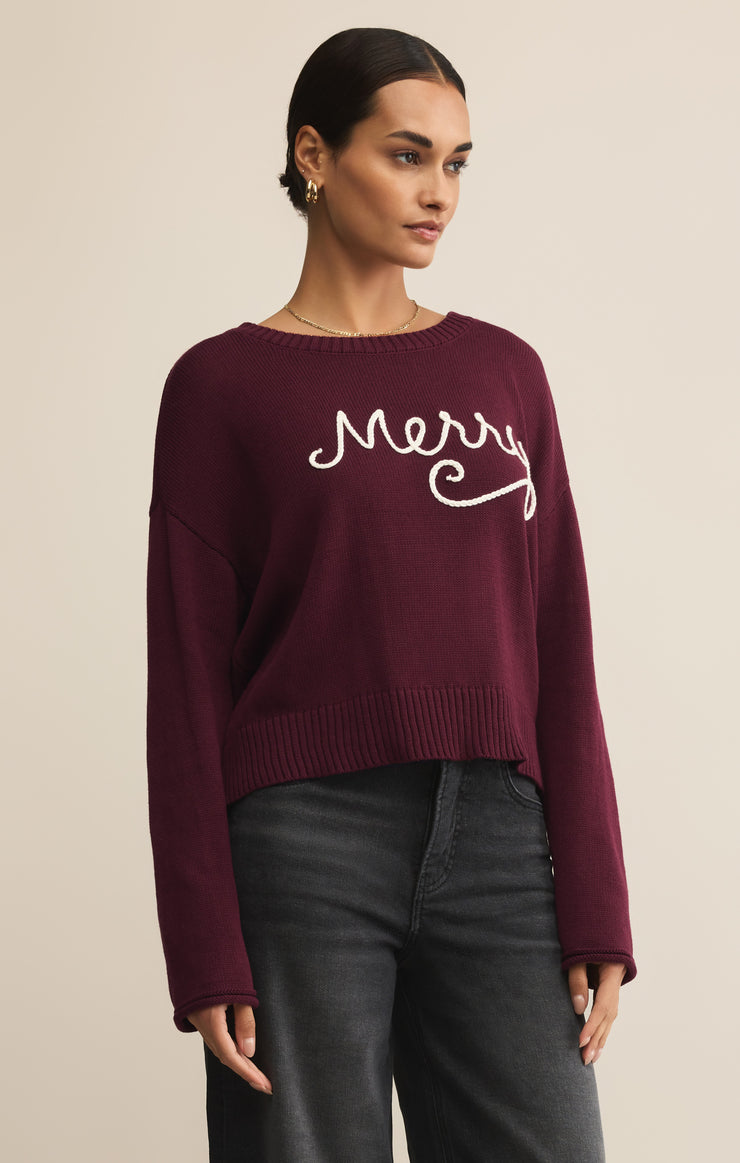 Sweaters Sienna Merry Sweater Merlot