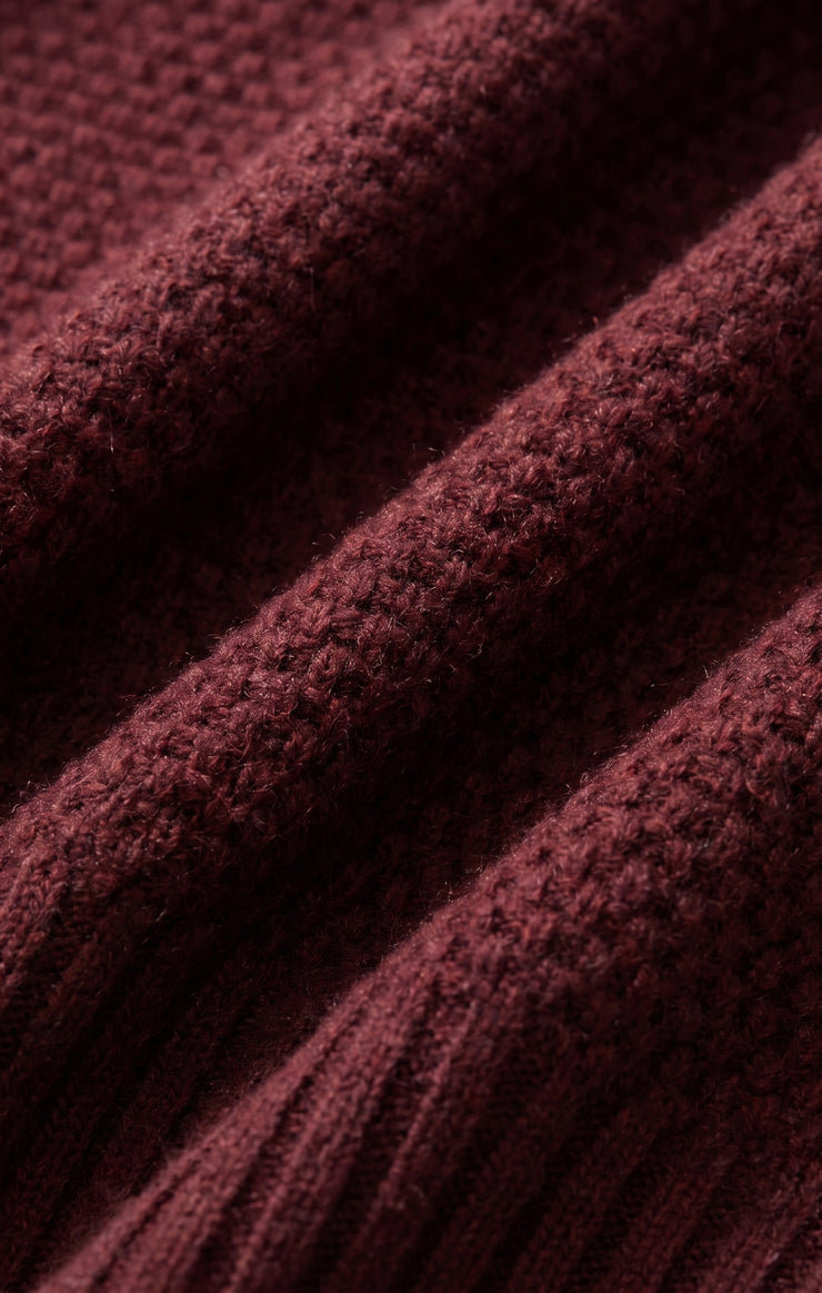 Tops Shellie Sweater Top Merlot