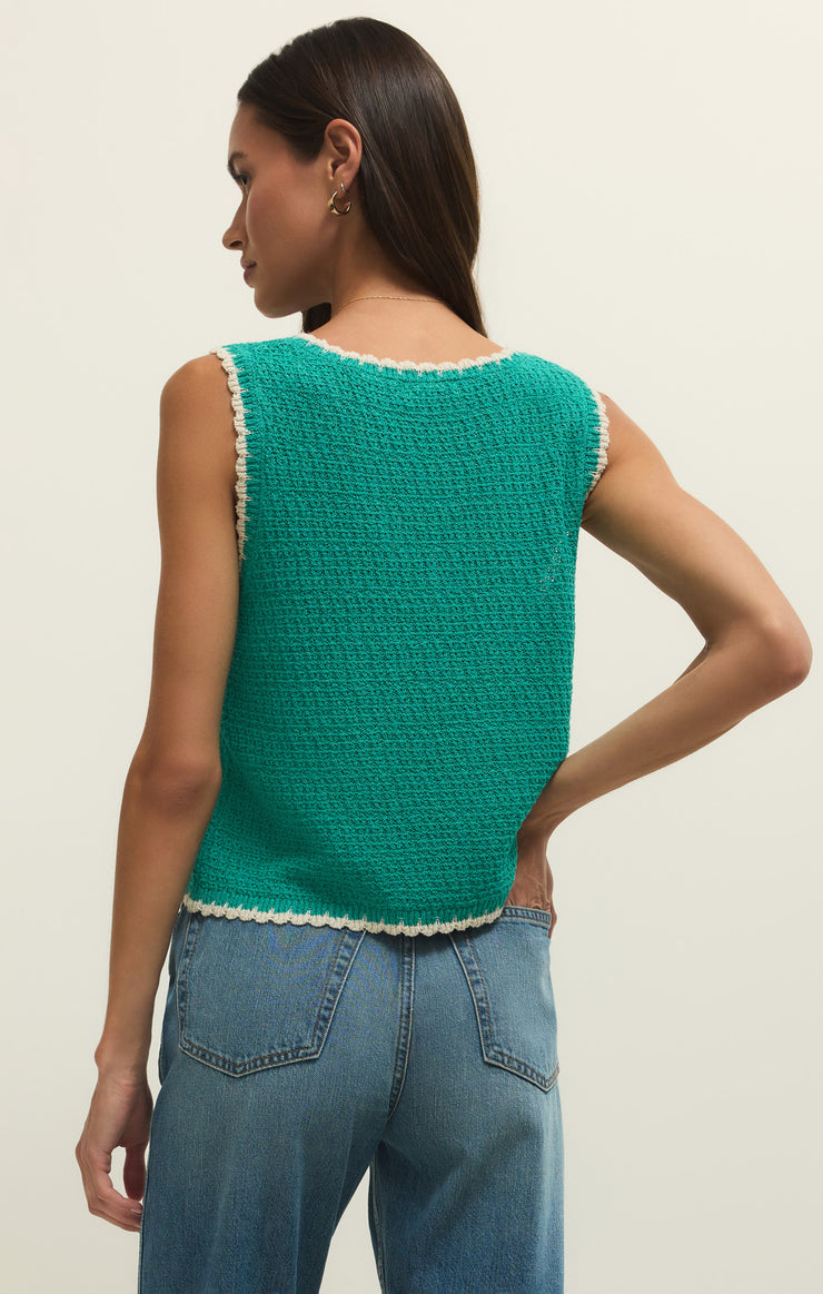 Sweaters Yessenia Whipstitch Tank La Palma
