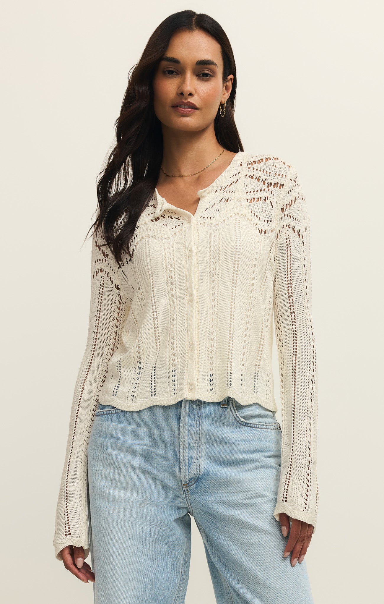 Alycia Crochet Sweater – Z SUPPLY