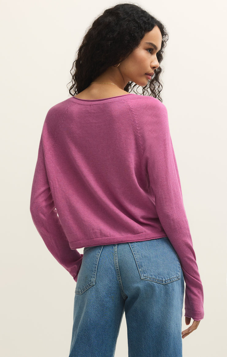 Sweaters The Perfect Layer Cardigan Spanish Rose