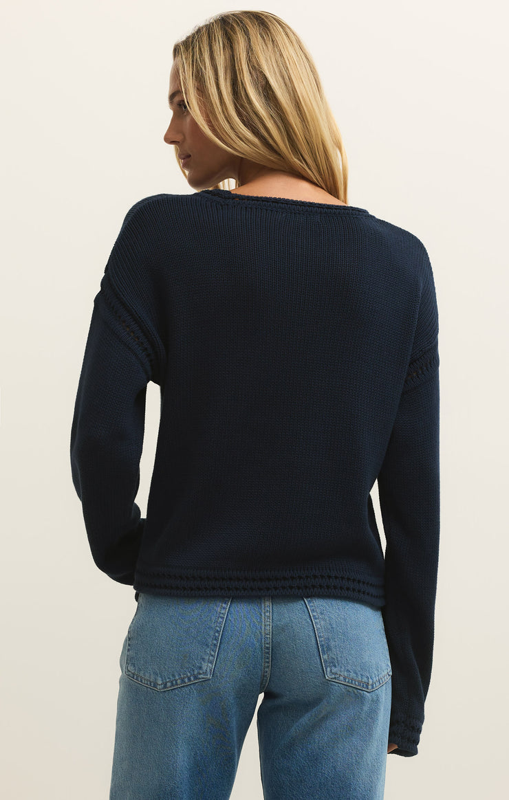 Sweaters Bellami Crochet Sweater Eclipse