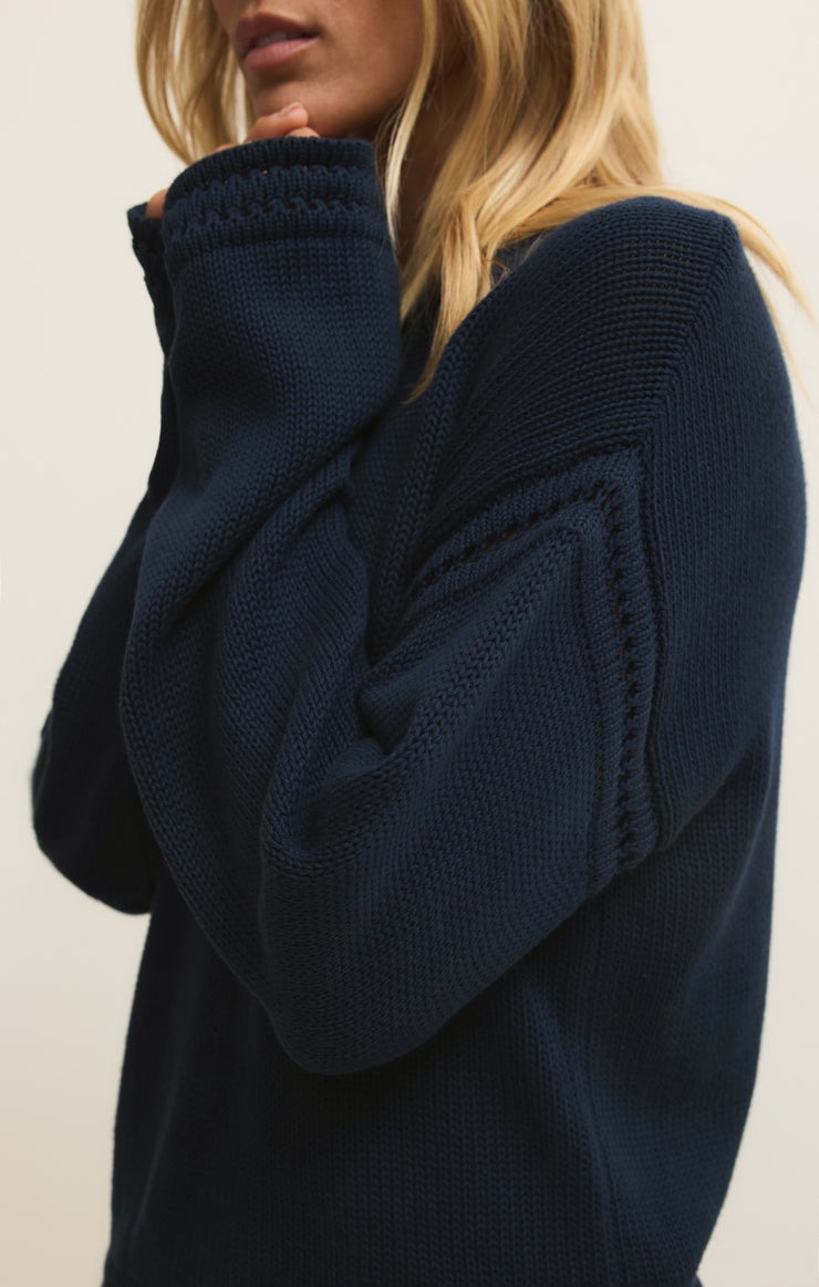Sweaters Bellami Crochet Sweater Eclipse
